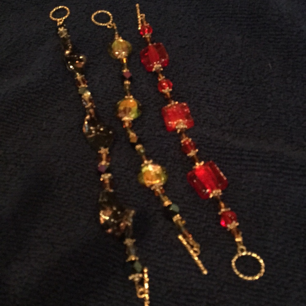 3 bracelets